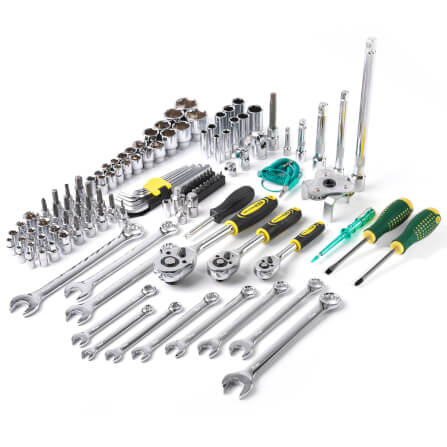 ชุดบ็อกซ์ DELTON รุ่น DKT-121PCS 1/4 , 3/8 , 1/2 นิ้ว แพ็ก 121 ชิ้น_6